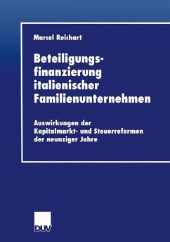 Cover Beteiligungsfinanzierung italienischer Familienunternehmen (eBook, PDF)
