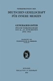 Generalregister für die Verhandlungen des 44.-69. Kongresses (1932-1963) (eBook, PDF)