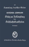 Gesetz zur Bekämpfung der Geschlechtskrankheiten vom 18. Februar 1927 (eBook, PDF)