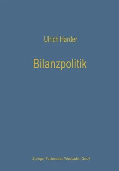 Cover Bilanzpolitik (eBook, PDF)