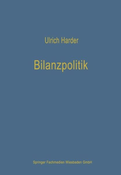 Bilanzpolitik (eBook, PDF) Bilanzpolitik (eBook, PDF)