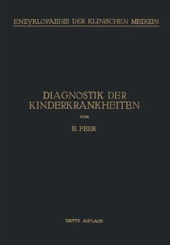 Diagnostik der Kinderkrankheiten (eBook, PDF) - Feer, Emil