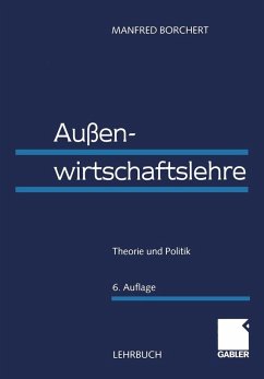 Außenwirtschaftslehre (eBook, PDF) - Borchert, Manfred