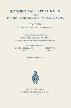 Cover Kongenitale Störungen des Wasser- und Elektrolythaushaltes (eBook, PDF)