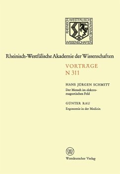 Der Mensch im elektromagnetischen Feld. Ergonomie in der Medizin (eBook, PDF) - Schmitt, Hans Jürgen