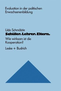 Cover Schüler. Lehrer. Eltern. (eBook, PDF)