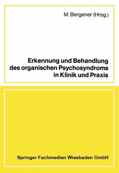 Cover Erkennung und Behandlung des organischen Psychosyndroms in Klinik und Praxis (eBook, PDF)