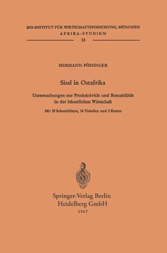 Cover Sisal in Ostafrika (eBook, PDF)