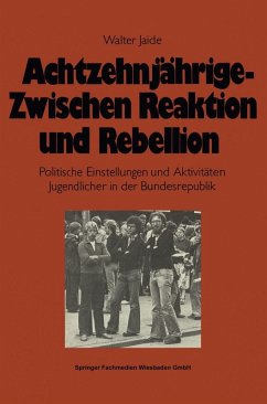 Cover Achtzehnjährige - zwischen Reaktion und Rebellion (eBook, PDF)