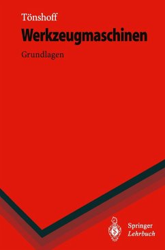 Werkzeugmaschinen (eBook, PDF) - Tönshoff, Hans K.