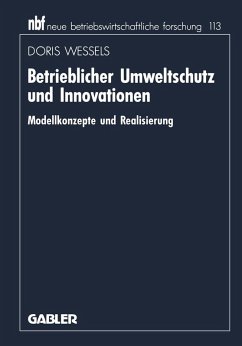 Betrieblicher Umweltschutz und Innovationen (eBook, PDF) - Wessels, Doris