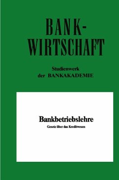 Bankbetriebslehre (eBook, PDF) - Szagunn, Volkhard