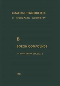 B Boron Compounds (eBook, PDF) - Beeker, Karl; Onak, Thomas