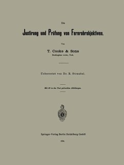 Cover Die Justirung und Prüfung von Fernrohrobjektiven (eBook, PDF)