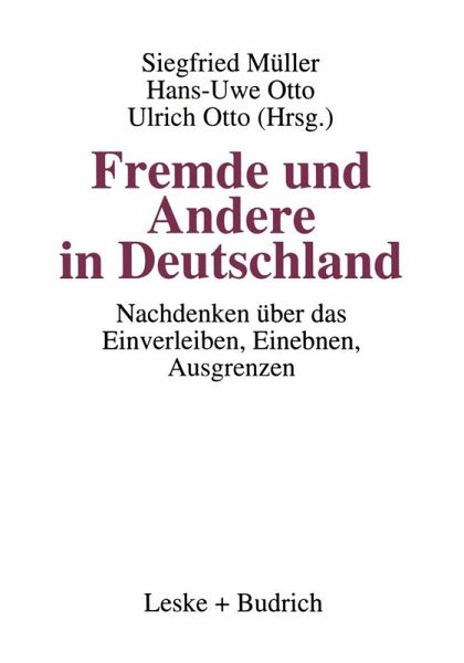 Fremde und Andere in Deutschland (eBook, PDF) Fremde und Andere in Deutschland (eBook, PDF)