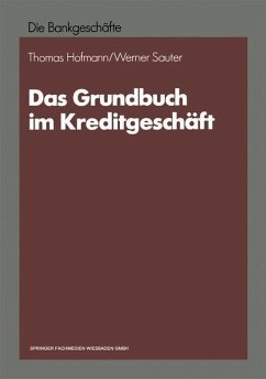Cover Das Grundbuch im Kreditgeschäft (eBook, PDF)
