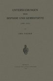 Untersuchungen über Depside und Gerbstoffe (1908-1919) (eBook, PDF)
