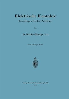 Elektrische Kontakte (eBook, PDF) - Burstyn, Walther
