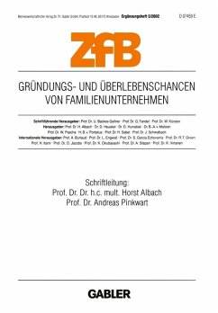Cover Gründungs- und Überlebenschancen von Familienunternehmen (eBook, PDF)