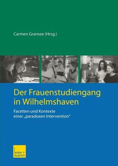Cover Der Frauenstudiengang in Wilhelmshaven (eBook, PDF)