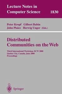 Distributed Communities on the Web (eBook, PDF)