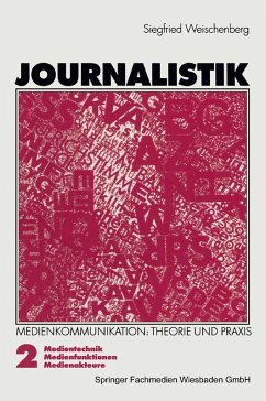 Journalistik (eBook, PDF) - Weischenberg, Siegfried