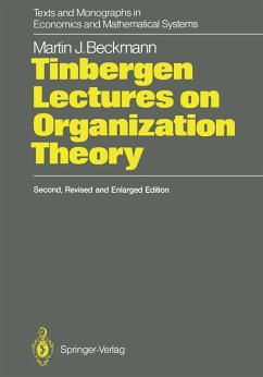 Cover Tinbergen Lectures on Organization Theory (eBook, PDF)