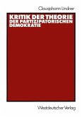 Kritik der Theorie der partizipatorischen Demokratie (eBook, PDF)
