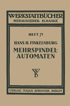 Cover Die wirtschaftliche Verwendung von Mehrspindelautomaten (eBook, PDF)