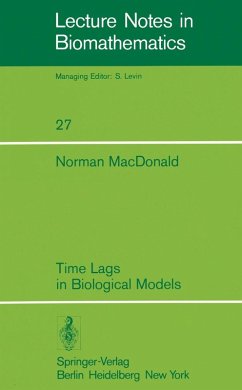 Time Lags in Biological Models (eBook, PDF) - Macdonald, N.