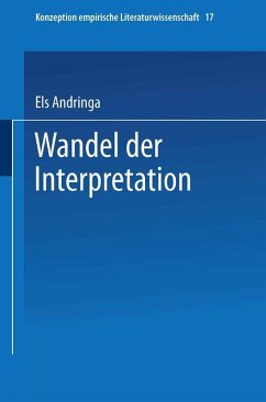 Cover Wandel der Interpretation (eBook, PDF)