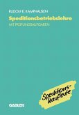 Speditionsbetriebslehre (eBook, PDF) Speditionsbetriebslehre (eBook, PDF)