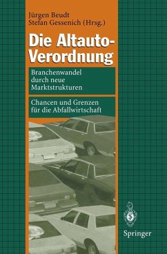 Cover Die Altauto-Verordnung (eBook, PDF)