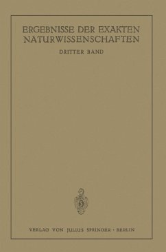 Cover Ergebnisse der Exakten Naturwissenschaften (eBook, PDF)