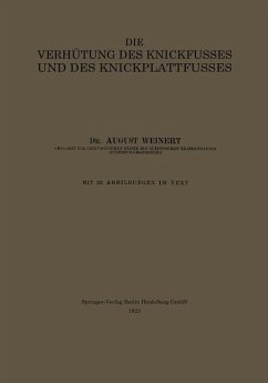 Cover Die Verhütung des Knickfusses und des Knickplattfusses (eBook, PDF)