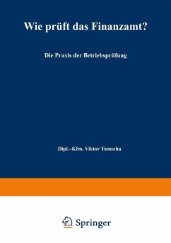 Cover Wie prüft das Finanzamt? (eBook, PDF)