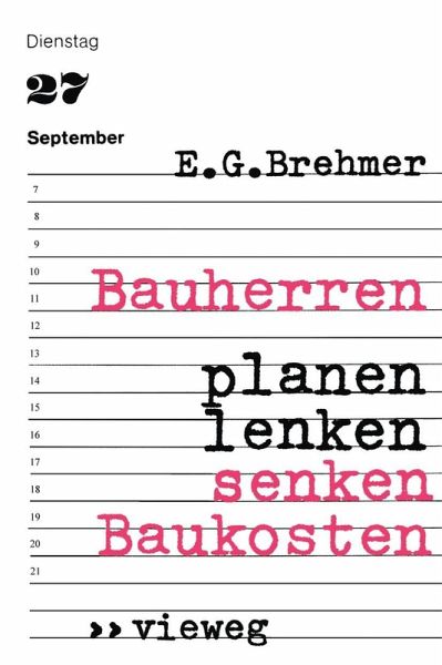 Bauherren planen, lenken, senken Baukosten (eBook, PDF) Bauherren planen, lenken, senken Baukosten (eBook, PDF)