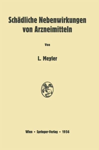 Schädliche Nebenwirkungen von Arzneimitteln (eBook, PDF)