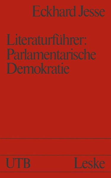 Literaturführer: Parlamentarische Demokratie (eBook, PDF)