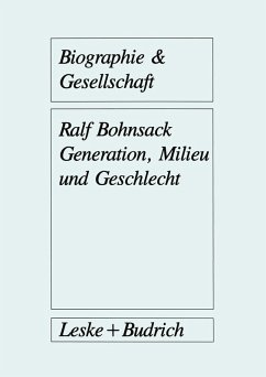 Generation, Milieu und Geschlecht (eBook, PDF)