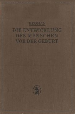Cover Die Entwicklung des Menschen vor der Geburt (eBook, PDF)