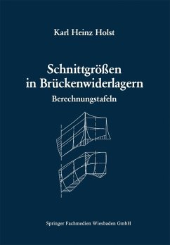 Schnittgrößen in Brückenwiderlagern unter Berücksichtigung der Schubverformung in den Wandbauteilen (eBook, PDF) - Holst, Karl Heinz