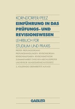 Einführung in das Prüfungs- und Revisionswesen (eBook, PDF) - Korndörfer, Wolfgang; Peez, Leonhard