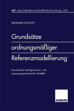 Grundsätze ordnungsmäßiger Referenzmodellierung (eBook, PDF) - Schütte, Reinhard