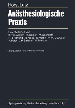 Cover Anästhesiologische Praxis (eBook, PDF)