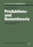 Produktions- und Kostentheorie (eBook, PDF)