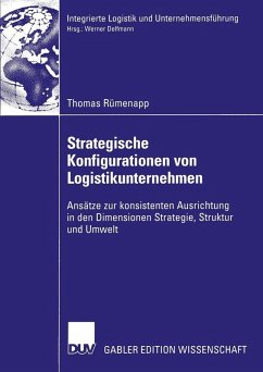 Strategische Konfigurationen von Logistikunternehmen (eBook, PDF) - Rümenapp, Thomas