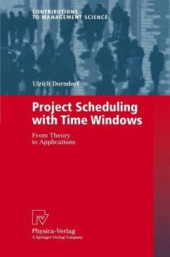 Project Scheduling with Time Windows (eBook, PDF) - Dorndorf, Ulrich