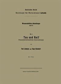 Tau und Reif (eBook, PDF) - Lehmann, Paul; Schanderl, Hugo