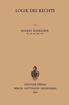 Logik des Rechts (eBook, PDF) - Schreiber, Rupert